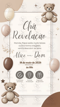 Convite Chá Revelação