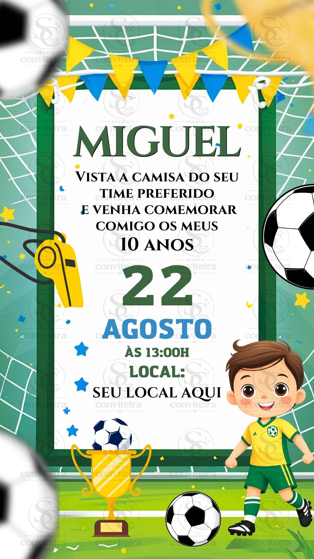 Convite Copa do Mundo Digital