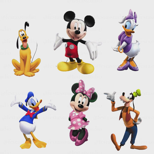 Kit Gif - Turma do Mickey