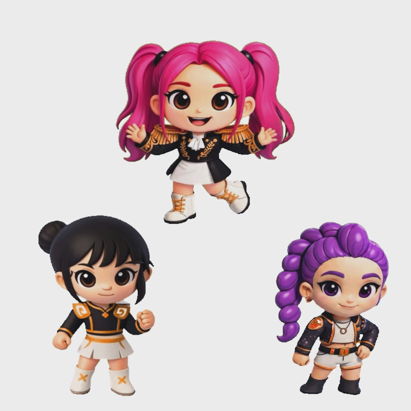 Kit Gif Guerreiras do Kpop