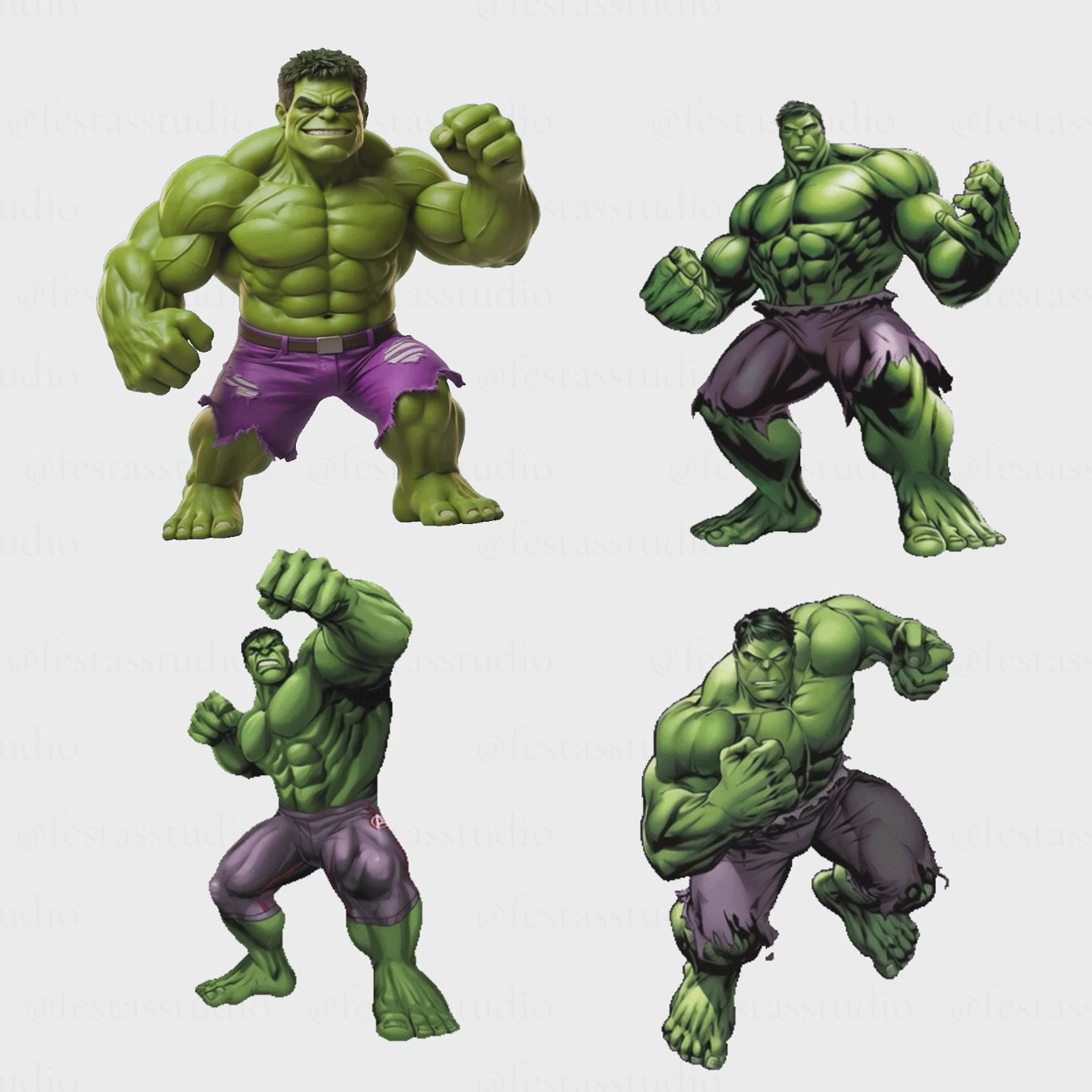 Kit Gif - Hulk